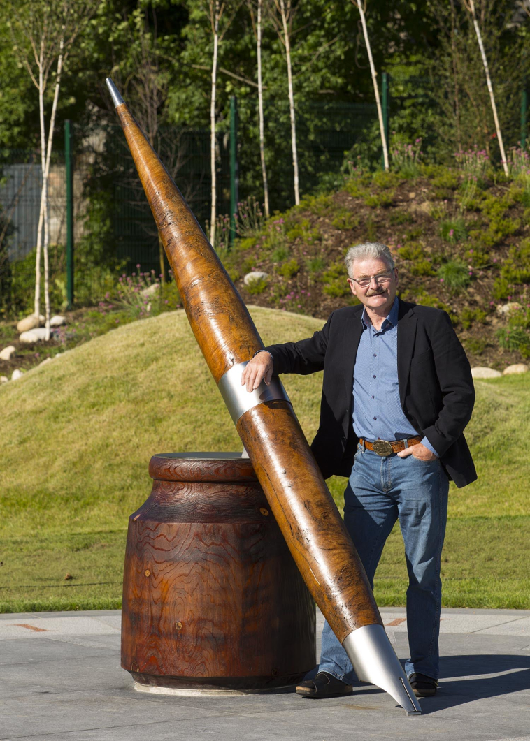 Sculptor with Pen and Inkpot